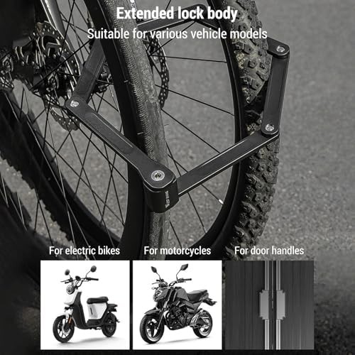 Lightweight folding scooter lock 34 inch — photo 5