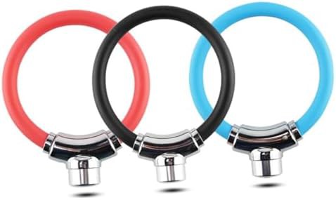 Red enhanced steel frame cable lock