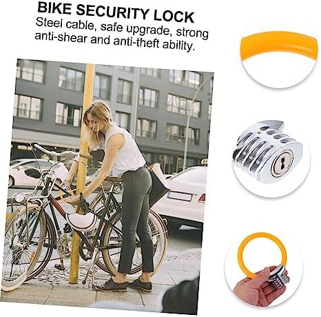 Portable mini ring cable lock for scooters — photo 5