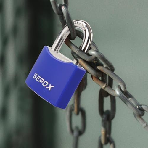 Long cable locks with hardened steel padlock — photo 3