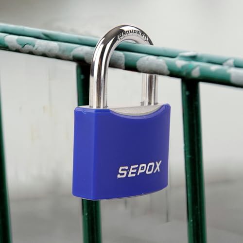 Long cable locks with hardened steel padlock — photo 4
