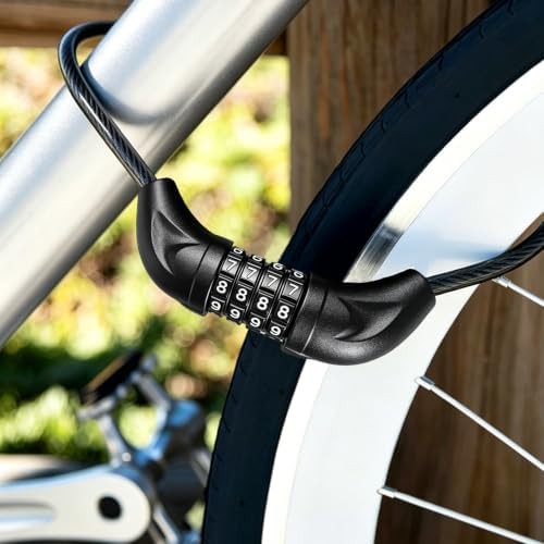 Six foot resettable combination cable lock — photo 5