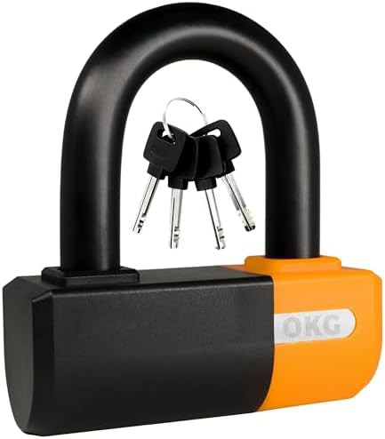 Manganese alloy steel motorcycle U lock