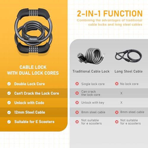 Five digit combination cable lock — photo 5