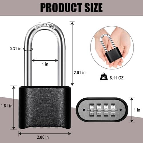 Heavy duty combination chain lock — photo 3