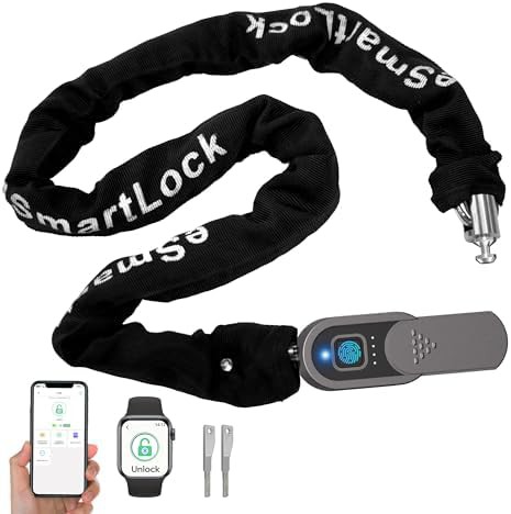 Heavy Duty Weatherproof Fingerprint Bike Chain