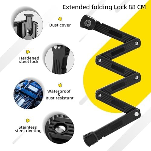Alloy Steel Folding Key Lock — photo 4
