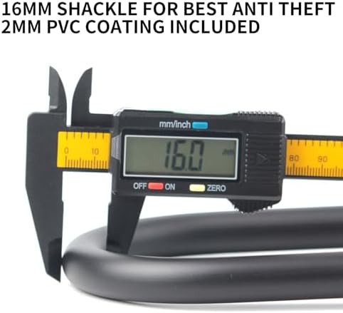 Heavy Duty Combination Shackle U-Lock — photo 3