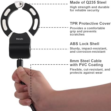Heavy Duty Electric Scooter Security Lock — photo 3