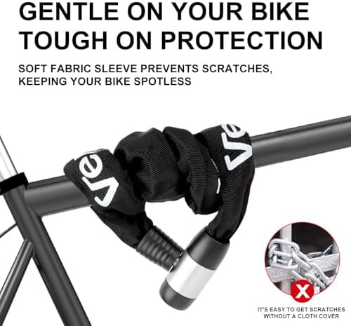 Anti-Theft Hardened Steel Chain Lock — photo 4