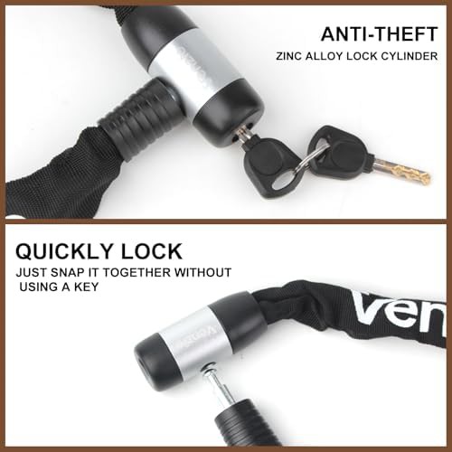 Anti-Theft Hardened Steel Chain Lock — photo 5