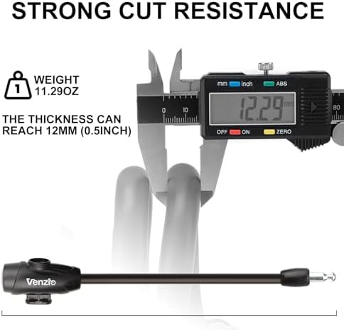 Heavy Duty Anti-Theft Bicycle Cable Lock — photo 2