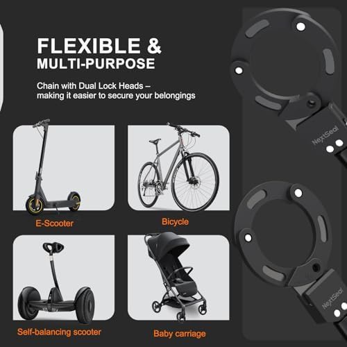 Keyless Chain Lock for Electric Scooters — photo 3