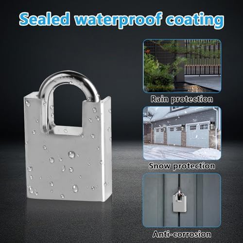Stainless steel anti cut chain lock — photo 4