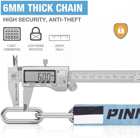 Five digit combination heavy duty chain — photo 3
