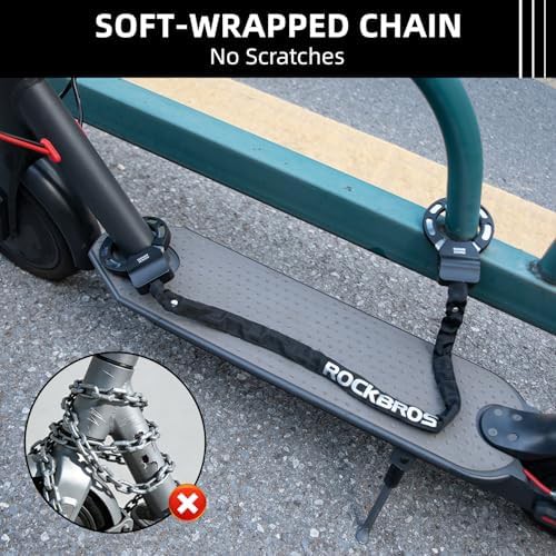 Square Chain Lock for Scooters — photo 3