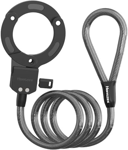 High security anti theft cable lock