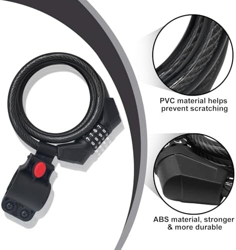 Three foot coiling cable with mounting bracket — photo 3
