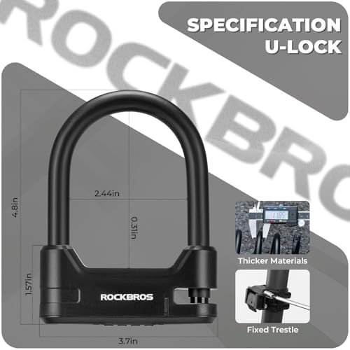 Portable Waterproof Scooter U-Lock — photo 5