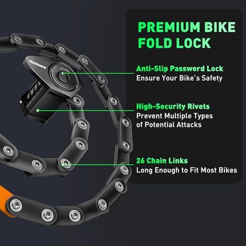 Heavy Duty Folding Combination Lock for E-Bikes — photo 5