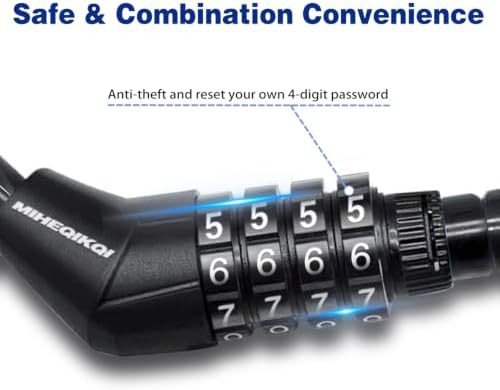 Long straight cable lock for outdoor gear — photo 4