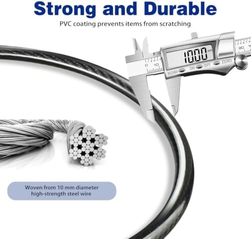 Long straight cable lock for outdoor gear — photo 5