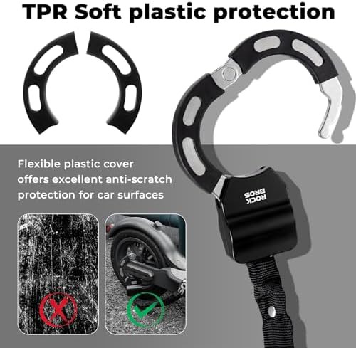 Compact heavy duty scooter chain with key — photo 4