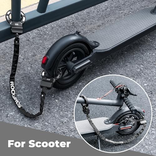 Compact heavy duty scooter chain with key — photo 5