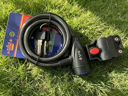 Four foot steel cable bike lock — photo 2